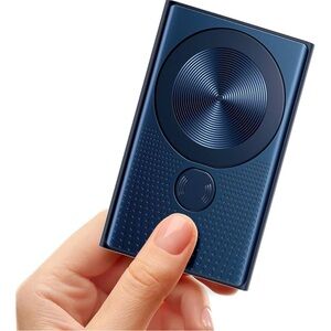 Portable Blue Audio Player